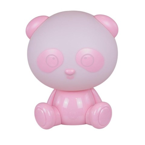 LAMPADA PANDA ROSA 20X18X25